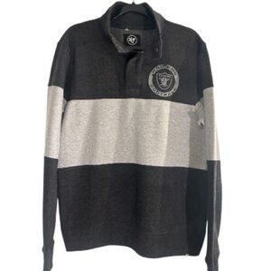 Men's Soft Black and Gray Lt. Sweater, Size M, NWOT